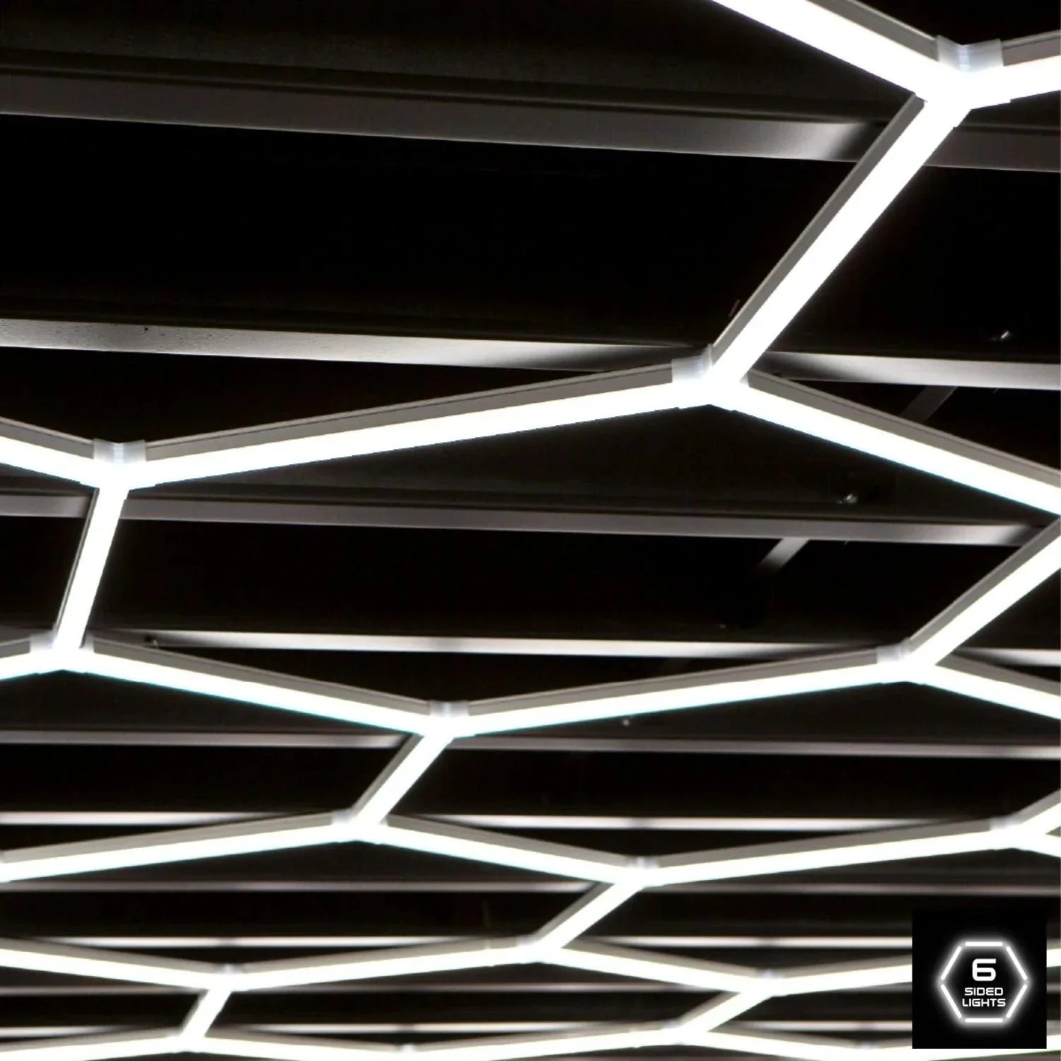 Hexagon LED Lighting Kit – 8 Hex Shapes (456W, 54,720lm)
